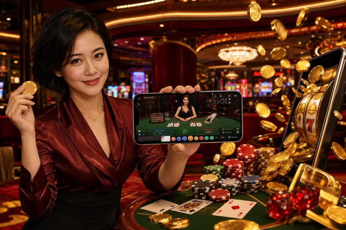 we1win33 Casino meja baccarat langsung